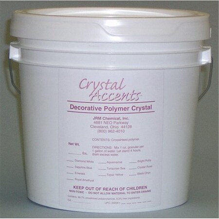 Jrm Chemical Crystal Accents 5 lb pail Black Onyx CA-05O
